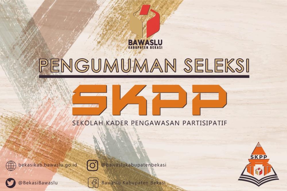 Pengumuman Hasil Seleksi SKPP Bawaslu Kabupaten Bekasi