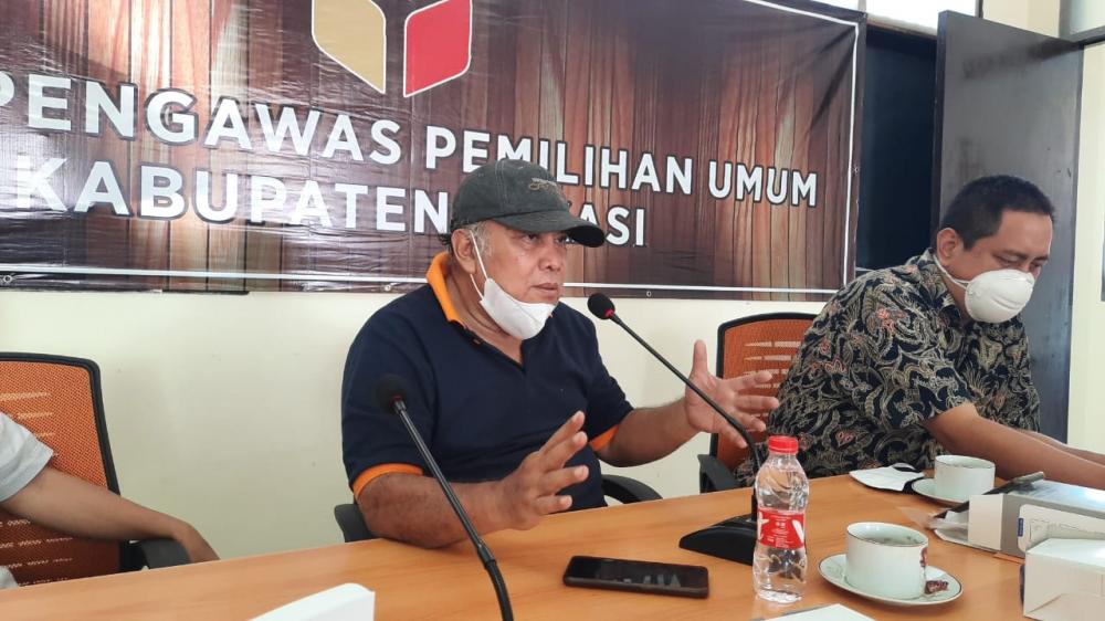 Supervisi Kehumasan dan PPID  Bawaslu Jawa Barat di Bawaslu Kabupaten Bekasi