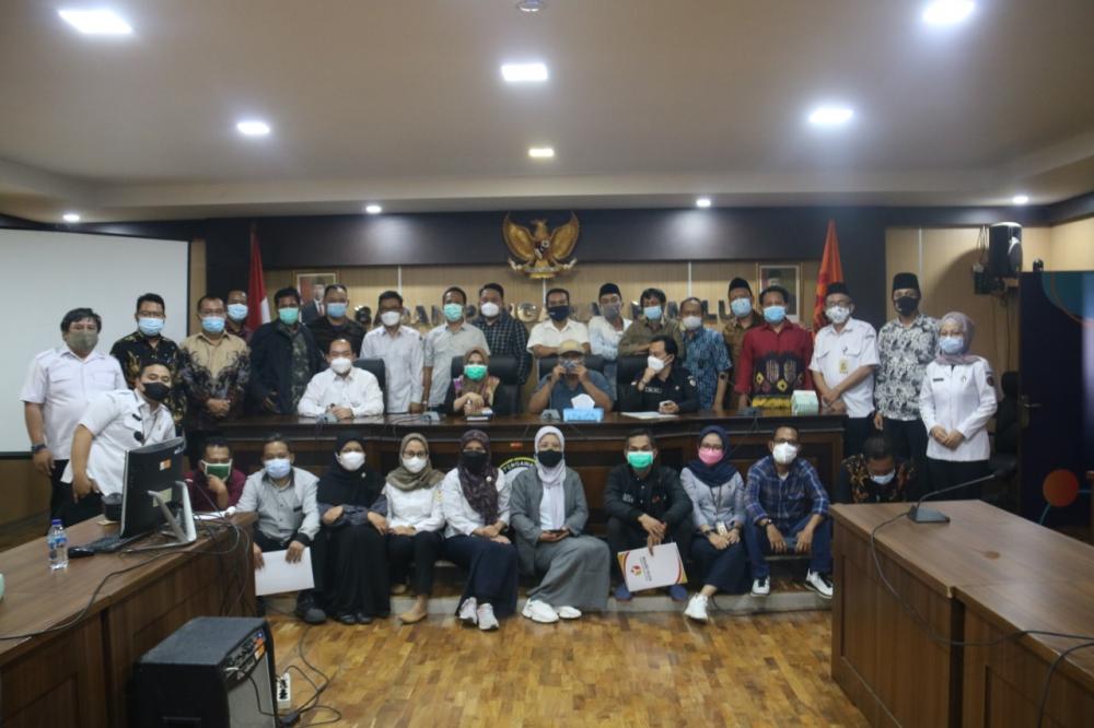 Temu Kangen dan Temu Pemikiran Kehumasan Bawaslu Kabupaten/Kota Se-Jawa Barat
