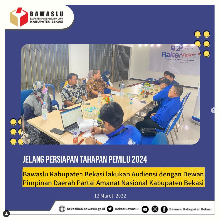 Mengenal Advokasi Pelanggran Melalui Peningkatan Kapasitas SDM Bawaslu Kabupaten Bekasi