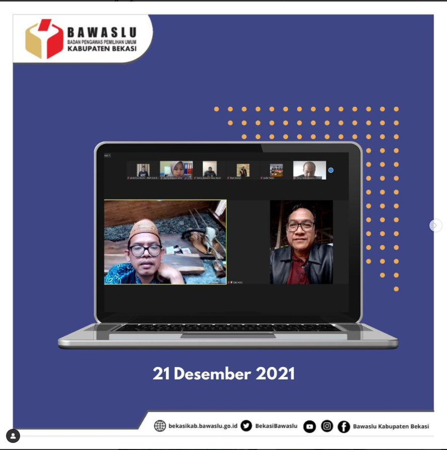 Konsolidasi Kader SKPP Provinsi Jawa Barat Tahun 2021