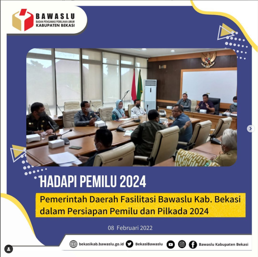 Audiensi bersama Pemerintah Daerah Kabupaten Bekasi