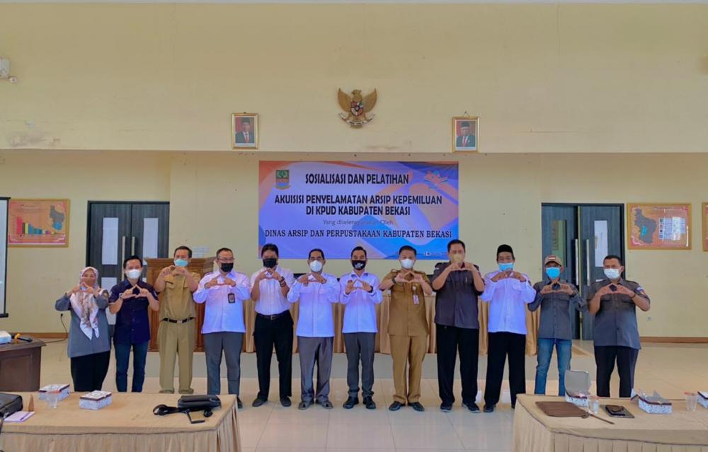 Sosoalisasi dan Pelatihan Arsip, Kepala Dinas : Arsip Hilang Maka Kehilangan Memori Dalam Kelembagaan