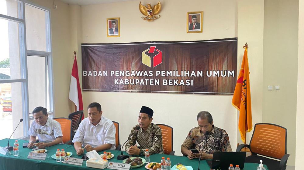 Bawaslu Kab. Bekasi  dan KPUD Kab. Bekasi Kordinasi Tindak Lanjut Tahapan Vermin Parpol