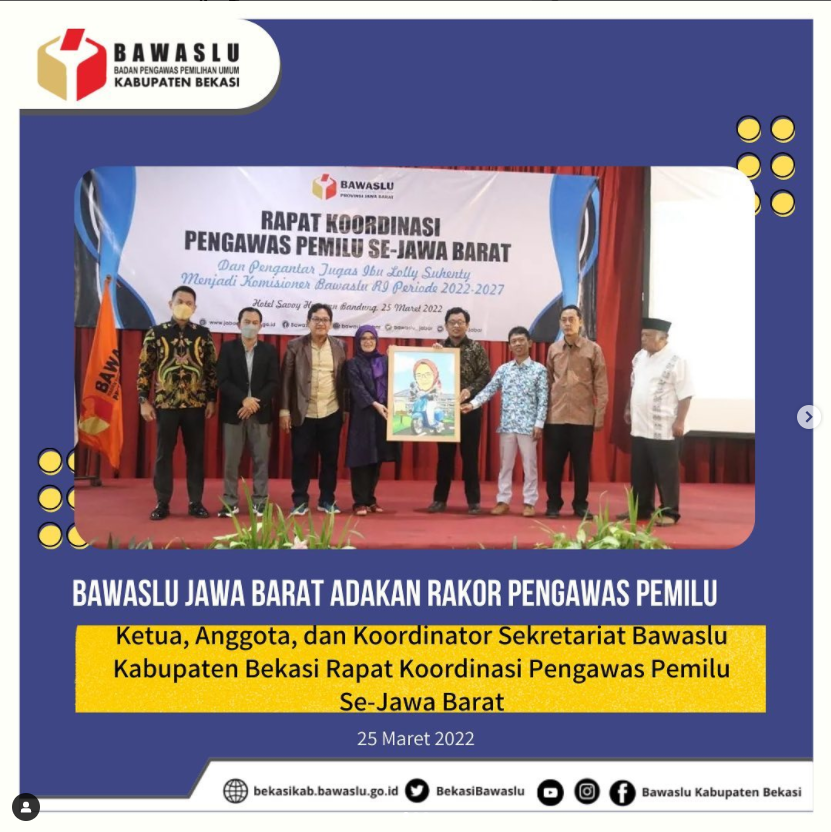  Rapat Koordinasi Pengawas Pemilu Se-Jawa Barat