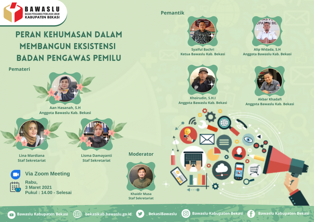 Peran Kehumasan Dalam Membangun Eksistensi Badan Pengawas Pemilu