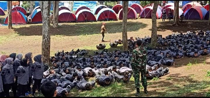 Bumi perkemahan Kiara Payung Sumedang di serbu oleh Bawaslu se-provinsi Jawa Barat.