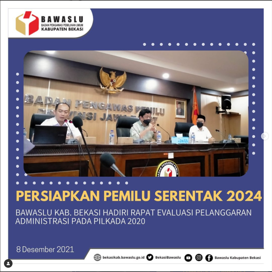 Pembahasan Tindak Lanjut Pelanggaran Administrasi Pada Pemilihan Kepala Daerah