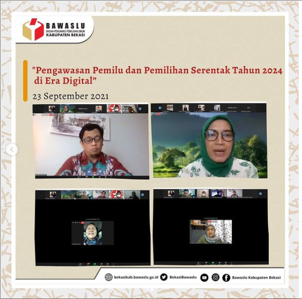 Pengawasan Pemilu dan Pemilihan Serentak Tahun 2024 di Era Digital