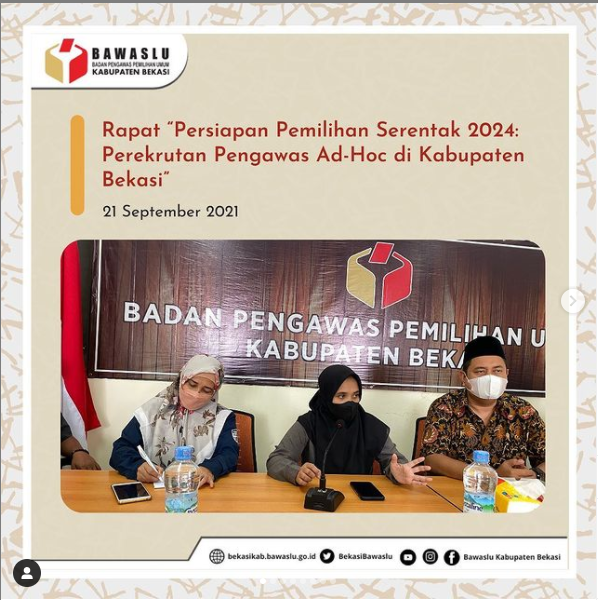 Persiapan Pemilihan Serentak 2024: Perekrutan Pengawas Ad-Hoc