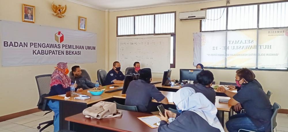 Pengawasan DPB tahun 2020 Bawaslu Kab. Bekasi