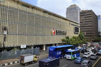 Kantor Bawaslu RI di Jl. MH Thamrin Jakarta Pusat 