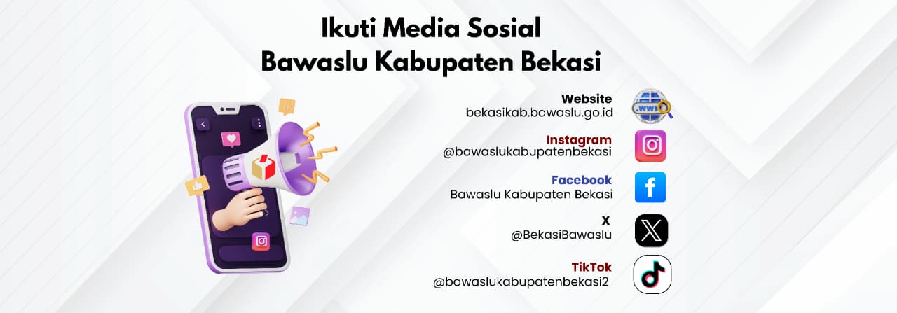 Medsos Bawaslu Kabupaten Bekasi