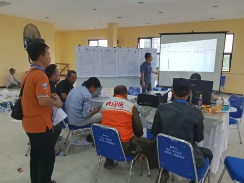 Pembukaan Rapat Pleno Terbuka Rekapitulasi Hasil Penghitungan Suara Tingkat Kecamatan Pada Pemilihan Serentak Tahun 2024, Jum'at (29/11/2024).