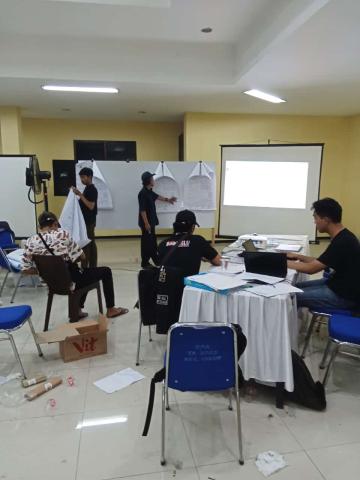 Pembukaan Rapat Pleno Terbuka Rekapitulasi Hasil Penghitungan Suara Tingkat Kecamatan Pada Pemilihan Serentak Tahun 2024, Jum'at (29/11/2024).