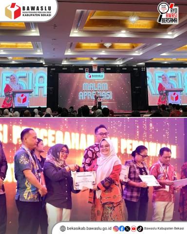 Bawaslu Kabupaten Bekasi Hadiri Rapat Koordinasi Nasional (Rakoornas) Evaluasi Pengawasan Partisipatif, Pemungutan dan Penghitungan Suara pada Pemilihan Gubernur dan Wakil Gubernur, Bupati dan Wakil Bupati serta Walikota dan Wakil Walikota Tahun 2024 yang gelar oleh Bawaslu Republik Indonesia pada 13-15 Desember 2024 di Redtop Hotel & Convention Center, Jakarta Pusat.
