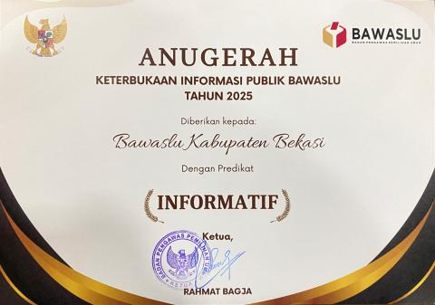 komitmen Bawaslu untuk memastikan keterbukaan informasi publik (KIP) dalam setiap tahapan pengawasan pemilihan umum. Transparansi ini dianggap sebagai salah satu pilar utama dalam menjaga integritas dan kepercayaan masyarakat terhadap proses demokrasi.