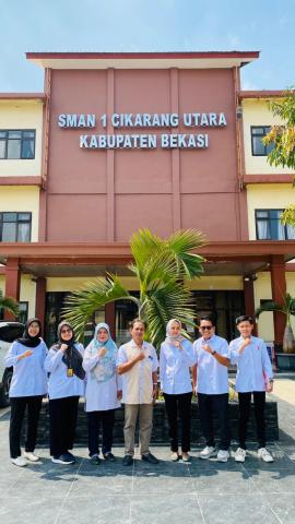 Bawaslu Kabupaten Bekasi melaksanakan kunjungan audensi dan koordinasi ke SMAN 1 Cikarang Utara, Rabu (29/4/2026).