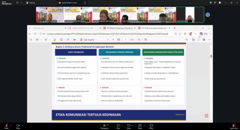 zoom meeting materi