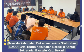 Silaturahmi EXCO Partai Buruh Kabupaten Bekasi