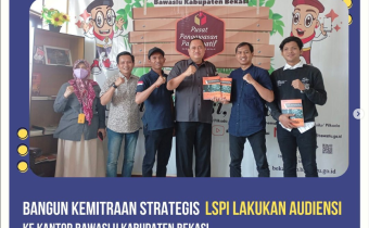 audiensi Koordinator Nasional Lentera Studi Pemuda Indonesia , membangun kemitraan strategis dengan berbagai stakeholder pengawas dan penyelenggaraan Pemilu