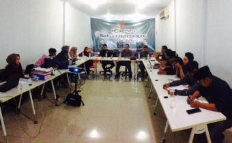 Rapat Kearsipan dan Ketatausahaan Bawaslu Kabupaten Bekasi