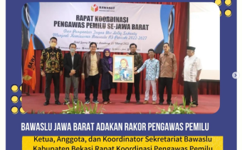 Rapat Koordinasi Pengawas Pemilu Se-Jawa Barat