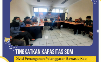 Informasi Awal dan Investigasi Dugaan Pelanggaran Pemilu dan Pemilihan Tahun 2024