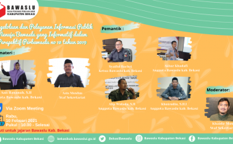 Pengelolaan dan Pelayananan Informasi Publik Menuju Bawaslu yang Informatif dalam Perspektif Perbawaslu Nomor 10 Tahun 2019
