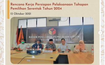 Mempersiapkan Kelembagaan yang Harmonis Menuju Pemilu Serentak Tahun 2024