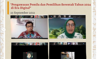 Pengawasan Pemilu dan Pemilihan Serentak Tahun 2024 di Era Digital
