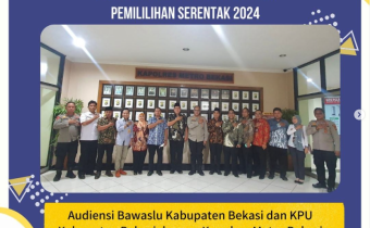 Audiensi dengan Kapolres Metro Bekasi 