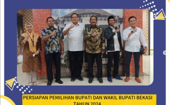Audiensi dengan Plt. Bupati Bekasi, Persiapan Pemilihan Bupati dan Wakil Bupati Bekasi Tahun 2024
