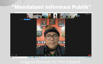 Mendalami Informasi Publik dalam Program Awasi yuk serial PPID Bawaslu