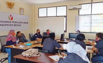 Pengawasan DPB tahun 2020 Bawaslu Kab. Bekasi