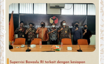 Evaluasi dan Supervisi Inventarisir Masukan Kesiapan Sarana dan Prasarana Penyelesaian Sengketa di Bawaslu Kabupaten Bekasi