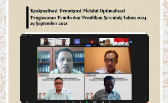 Reaktualisasi Demokrasi Melalui Optimalisasi Pengawasan Pemilu dan Pemilihan Serentak Tahun 2024