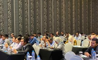 Bimbingan Teknis (Bimtek) Peningkatan Kapasitas SDM Dalam Mendukung Pengawasan Pemutakhiran Data dan Daftar Pemilih Pada Pemilihan Tahun 2024 di Hotel Holiday Inn Jababeka Cikarang, Selasa (9/7/2024).