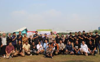 Bawaslu Kabupaten Bekasi hadiri Simulasi Sistem Pengamanan Kota (Sispamkota) dalam rangka Operasi Mantap Praja Jaya Tahun 2024 yang di gelar Polres Metro Bekasi di Lapangan Matel, Jababeka, Selasa (20/8/2024).