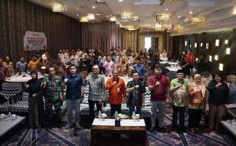 Rapat Koordinasi Bersama Stakeholder pada Pengawasan Tahapan Kampanye Pilkada Tahun 2024 yang di gelar di Hotel Holiday Inn Cikarang, Kamis (17/10/2024).