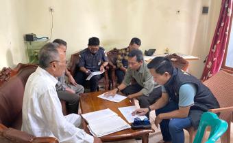 Ketua dan Anggota beserta Staf Bawaslu Kabupaten Bekasi bersama Bawaslu Jabar Lakukan Pemutakhiran Data Pemilih Berkelanjutan Tahun 2025 di Wilayah Kabupaten Bekasi, Selasa (28/10/2025).