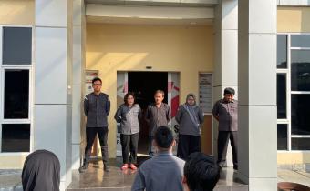 Suasana Apel Pagi
