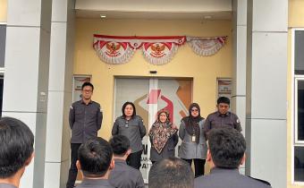 Suasana apel pagi